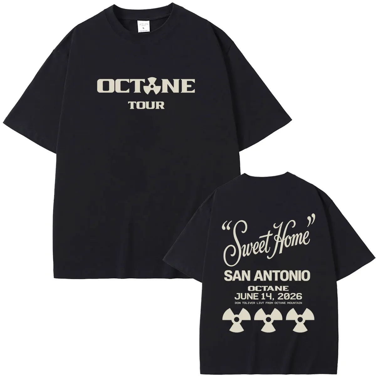 Hot Sale Rapper Don Toliver Octane Tour 2026 Merch T-shirt Men Women Hip Hop Fashion Oversized Streetwear Male Casual T Shirts