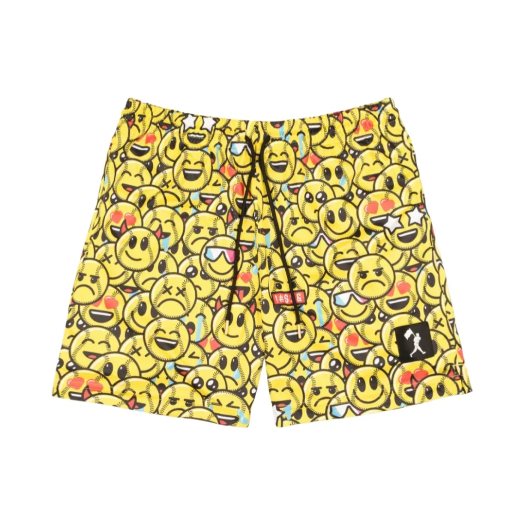 Men's and Women's Printed Shorts Pink Blue Candy Banana 3D Printed Mesh Breathable Lightweight Casual Sports Beach Shorts