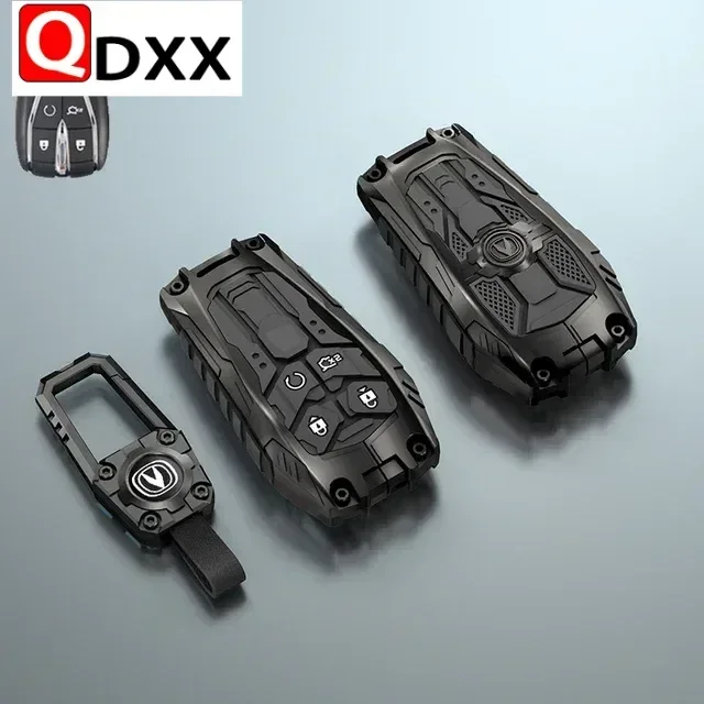 Car Accessories Zinc Alloy Car Key Case Cover Shell For Changan UNIT UNIK CS35PLUS CS55 PLUS CS75 PLUS Oshan X7 X5
