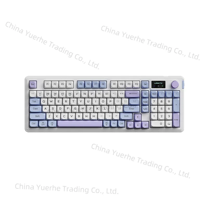 

L98 three-mode Bluetooth wired wireless keyboard, high-value e-sports game office silent membrane keyboard