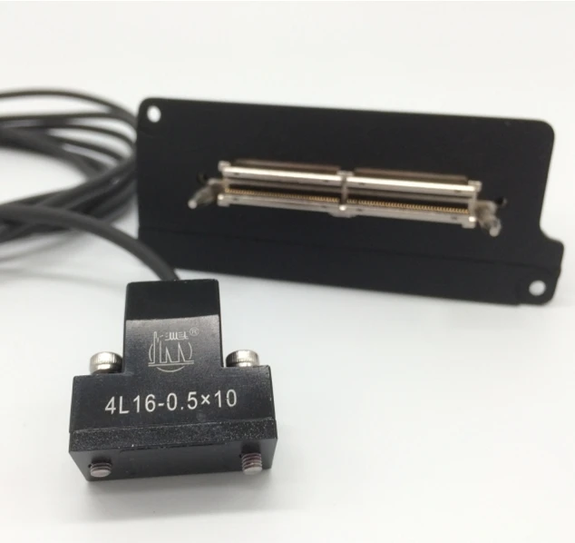 NDT ultrasonic transducer sensor Phased Array Probes Linear Array Series 4L16-0.5*10 Optional Port