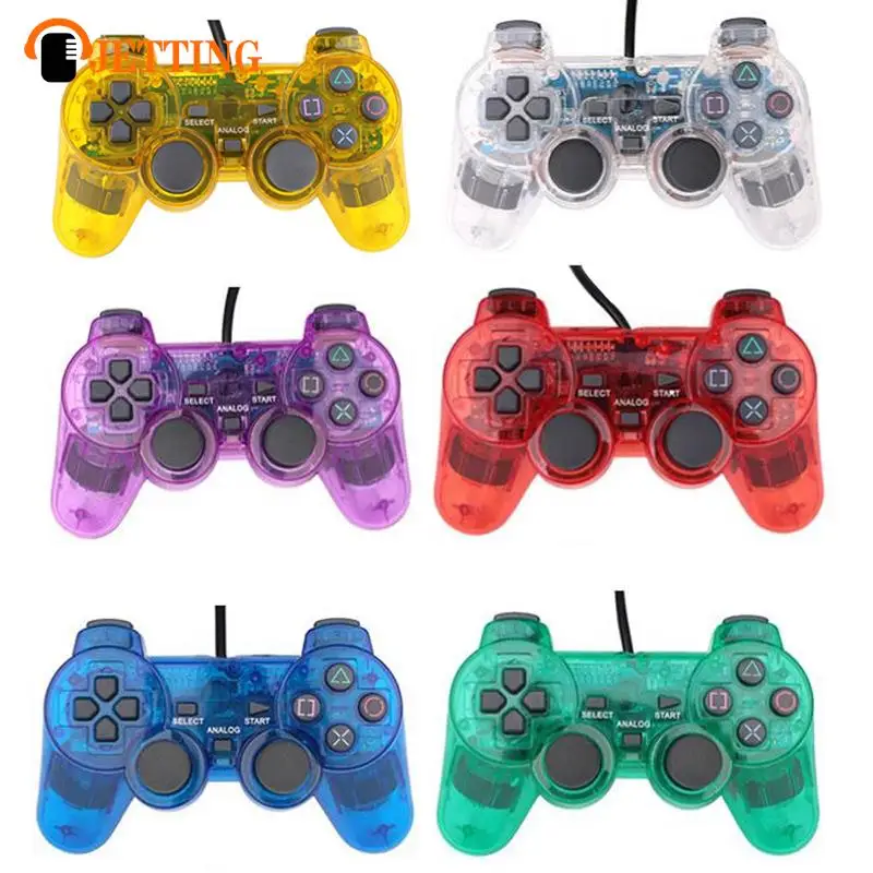 Wired Connection Gamepad Double Vibration Game Controller Compatible For Ps2 For 2 Portable Joystick Control Console