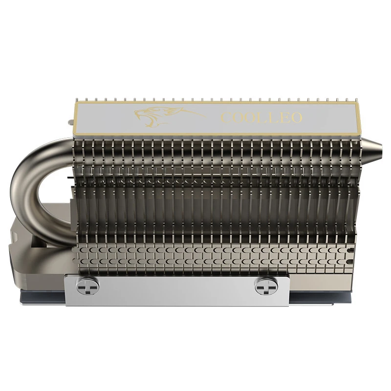 HR-09 2280 M.2 Solid State Drive AGHP Heat Pipe Radiator SSD Cooler Fully Electroplated Other Consumer Electronics