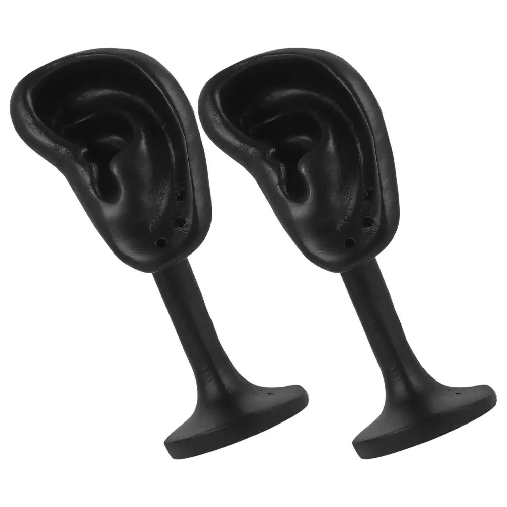 

2 шт. подставка-органайзер, имитация ушных форм, в форме стойки для ювелирных изделий, режим шпилек, держатель, имитация ушей из смолы