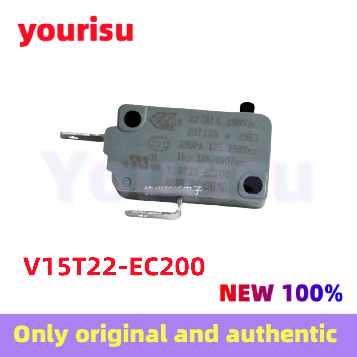 1-5Pcs/Lot Original genuine V15T22-EC200 V15T22EC200 V15T22 Micro switch HONEYWELL