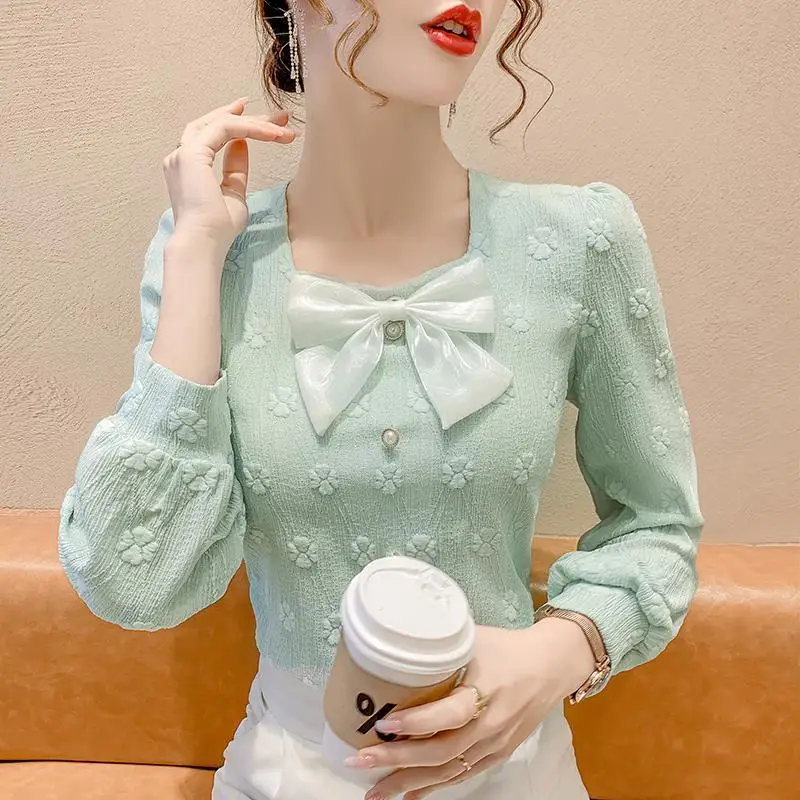 

2023 Sexy Shirts Women Spring Skinny Shirt Femme Solid Short Sleeve Korean Low Cut Slim Square Collar Woman Clothes Top T28