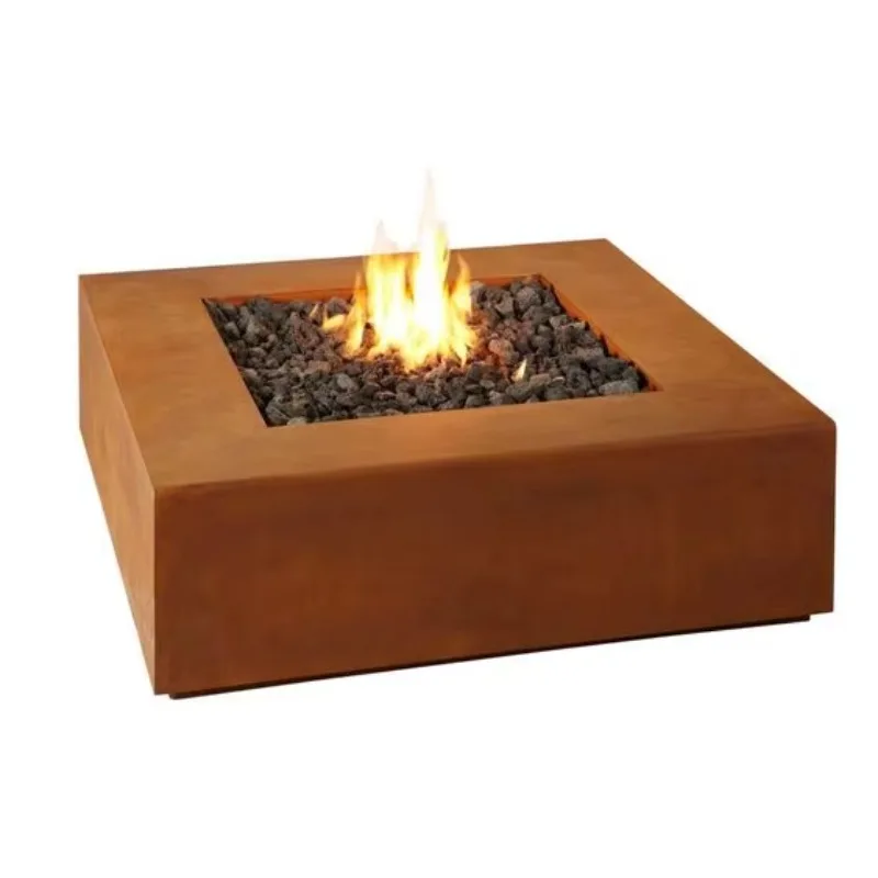 Heavy Duty Outdoor Decoration Patio Propane Fire Pit Custom Outdoor Firepit