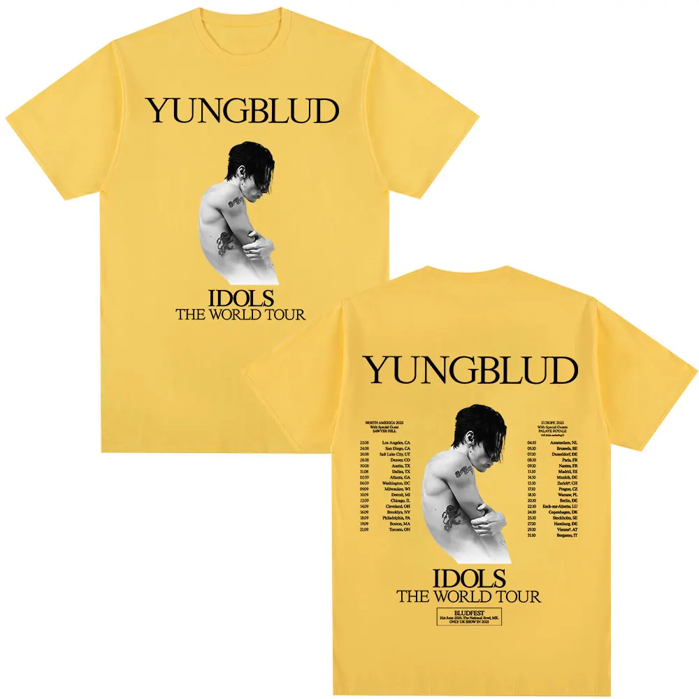 Yungblud IDOLS Tour 2025 Fan T-Shirt Men Women