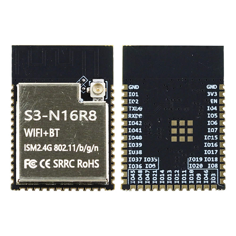 ESP32 S3 N16R8 2.4G Wifi BT Module Extend Dual-Core Low Power MCU Internet of Things 16MB Flash 8MB PSRAM ESP32-S3-1