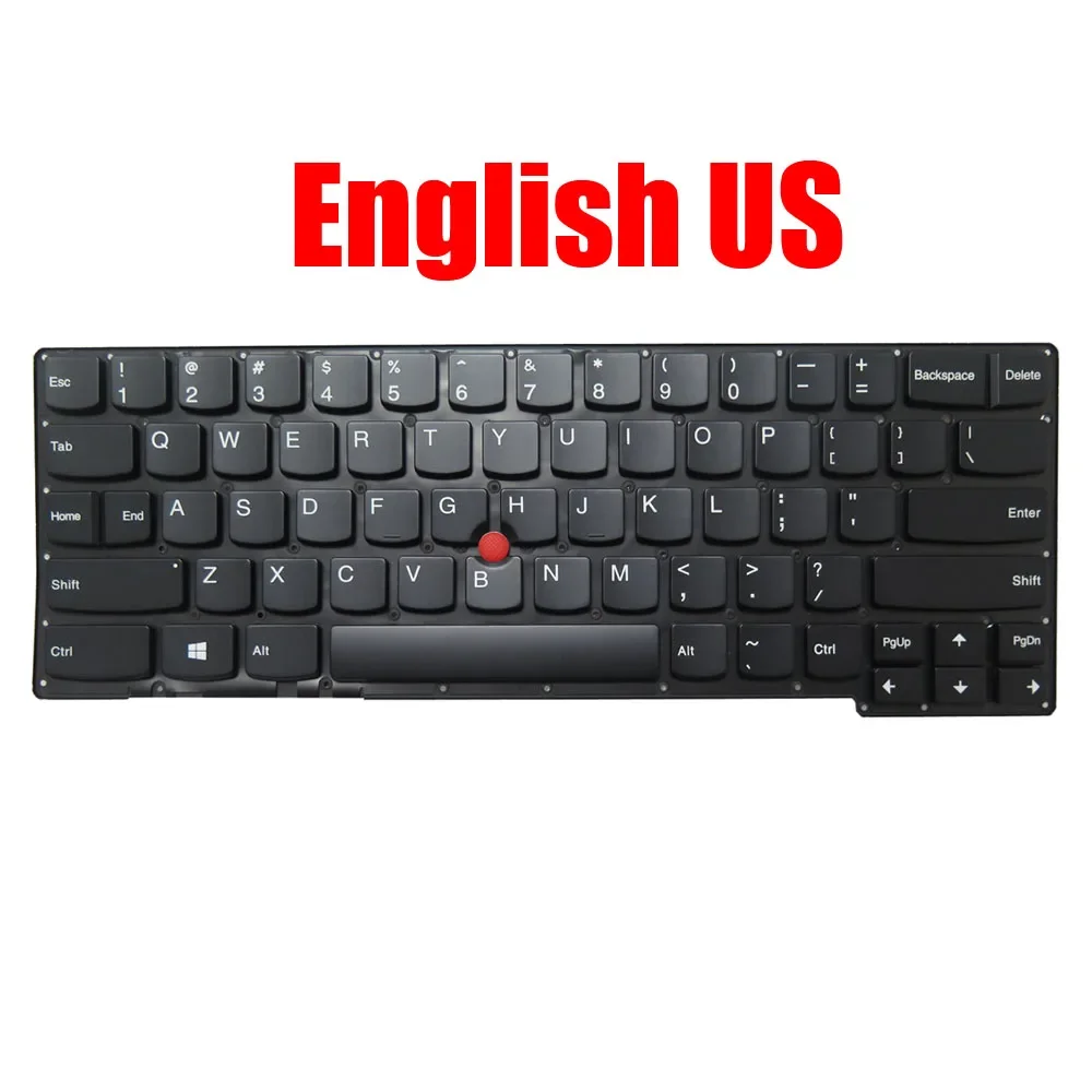 

Клавиатура для ноутбука Lenovo ThinkPad X1 Carbon 2-го поколения, английская, США, с черной подсветкой, новая