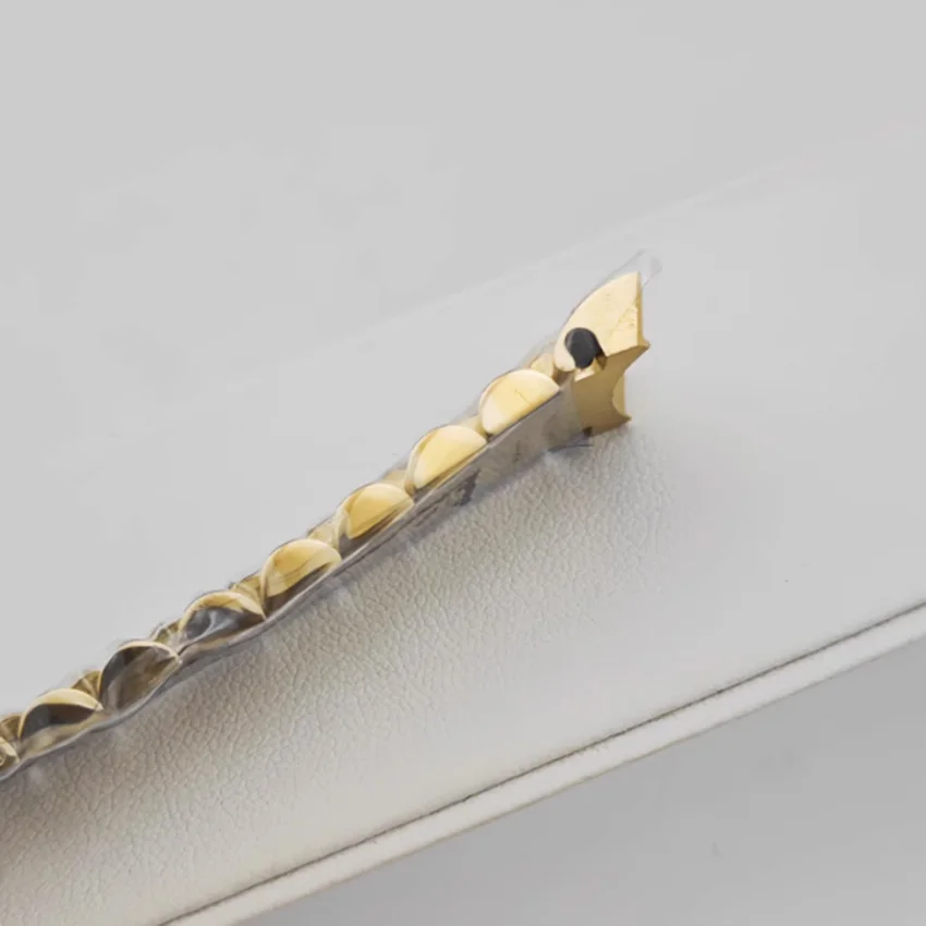 Nuovo braccialetto presidenziale modificato da 17 mm e cinturino a vite in acciaio massiccio con fibbia a farfalla per cassa dell'orologio Datejust da 31 mm per movimento NH05