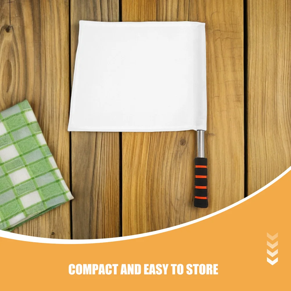 Banderas de mano de jinete, duraderas, ligeras, para entrenamiento de atletismo, patrones estándar portátiles de alta visibilidad, 6 uds.