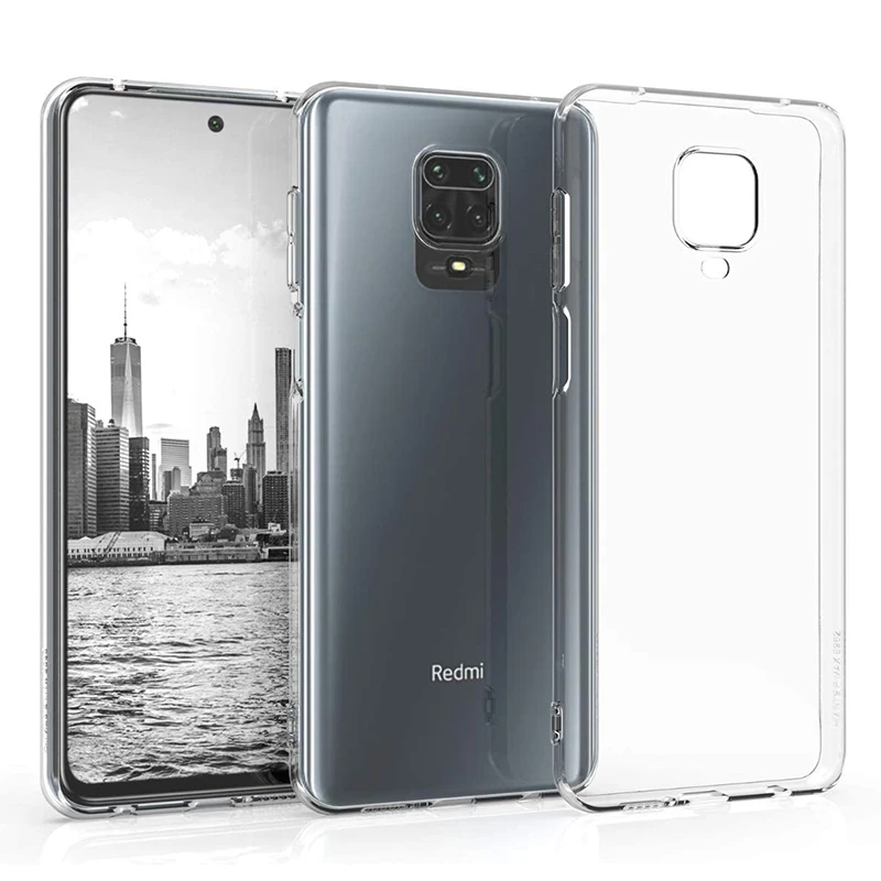 Premium Silikon Klar Weiche Telefon Abdeckung Fall Für Xiaomi Redmi Hinweis 9 Pro Ultra Dünne Zurück Shell Für Redmi Hinweis 9 s Coque – Detail 6