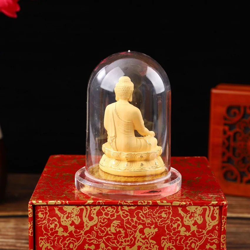 50% off 2023 HOME Company family CAR TOP Efficacious Safety gold GUAN YIN PUSA BUDHDA ornament statue talisman