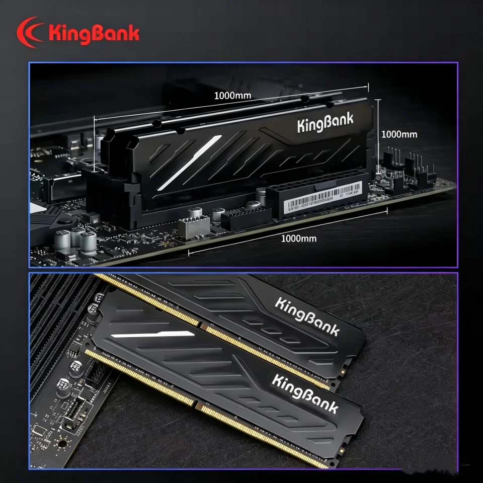 KingBank DDR4 Intelメモリモジュール 8GB 16GB 2666MHz 3200MHz