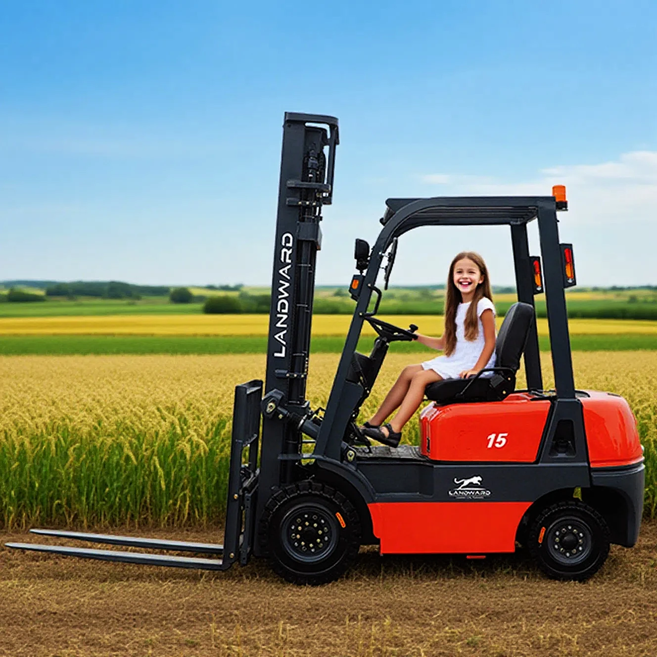 엔지니어링 운송 지게차 4톤 소형 디젤 지게차 도매 EPA 유로 5 고품질 균형 무게 지게차 맞춤 제작