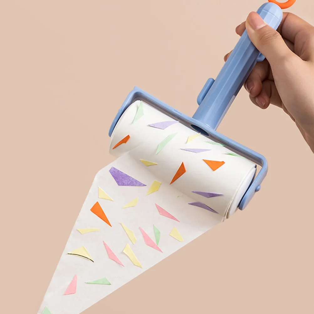 

8Pcs DustRemovalPaperRollBrush TornType PetHairStickyRoller Household Cleaner Clothes Carpets Couch CarSeats AnimalHairs Dust