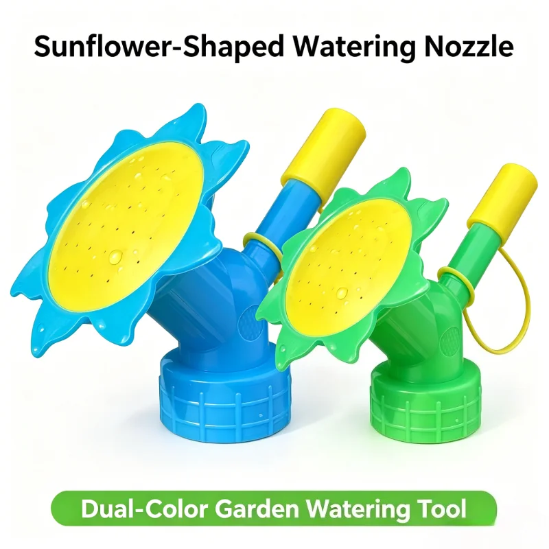 1Pc Sunflower Automatic Watering Sprinkler, Multifunctional Gardening Irrigation Tool, Compact Watering Bottle for Succulent