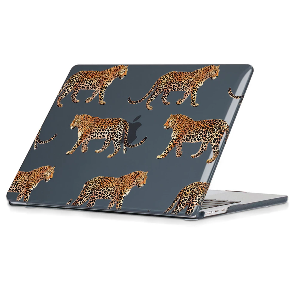 Leoparden-Laptop-Hülle für MacBook Neo 13 2026 A18 Modell A3404 Hartschalenhülle für MacBook Air13 15 A3448 Pro14 16 M1 M2 M3 M4 M5 Hülle