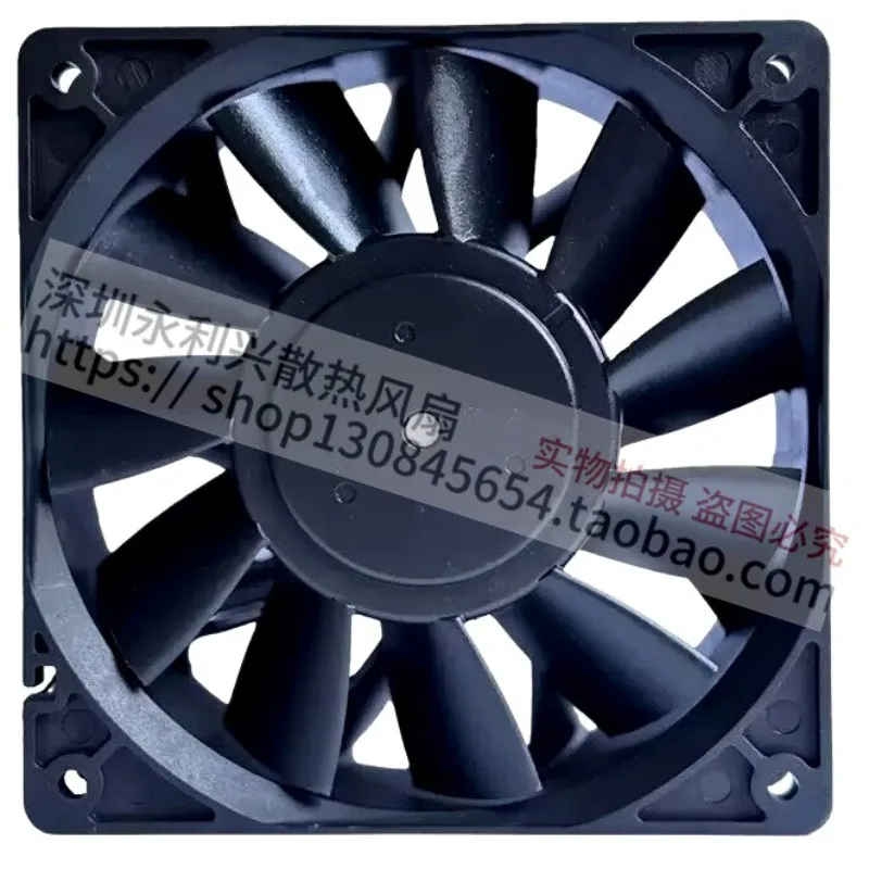 24V 1.62A 12038 12CM High Air Flow Inverter Fans, Heavy Duty Brushless Cooling Fans for Industrial Equipment, High Speed Efficie
