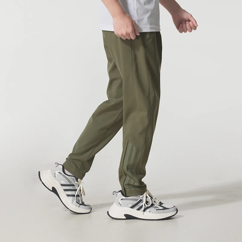 Adidas Men's Sports Casual Pants, Warm Fleece-Lined, Windproof, Durable, Loose-Fitting Jogger Sweatpants, Long Pants Ka1299