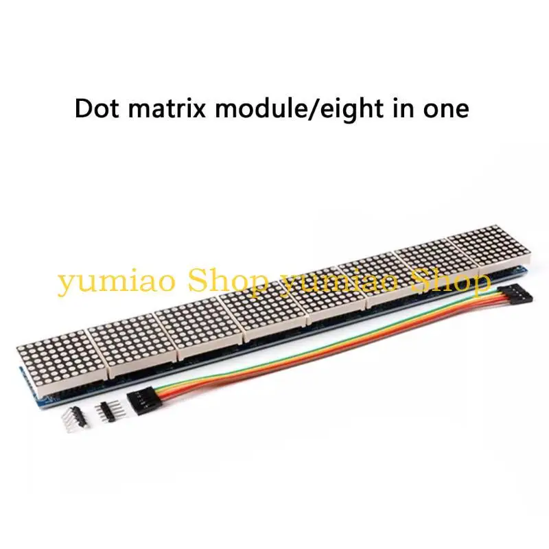 

587B MAX7219 MATRIXES MODULE 8 DOT MATRIXES Электронный дисплей модуль 8 в 1 -м дисплее
