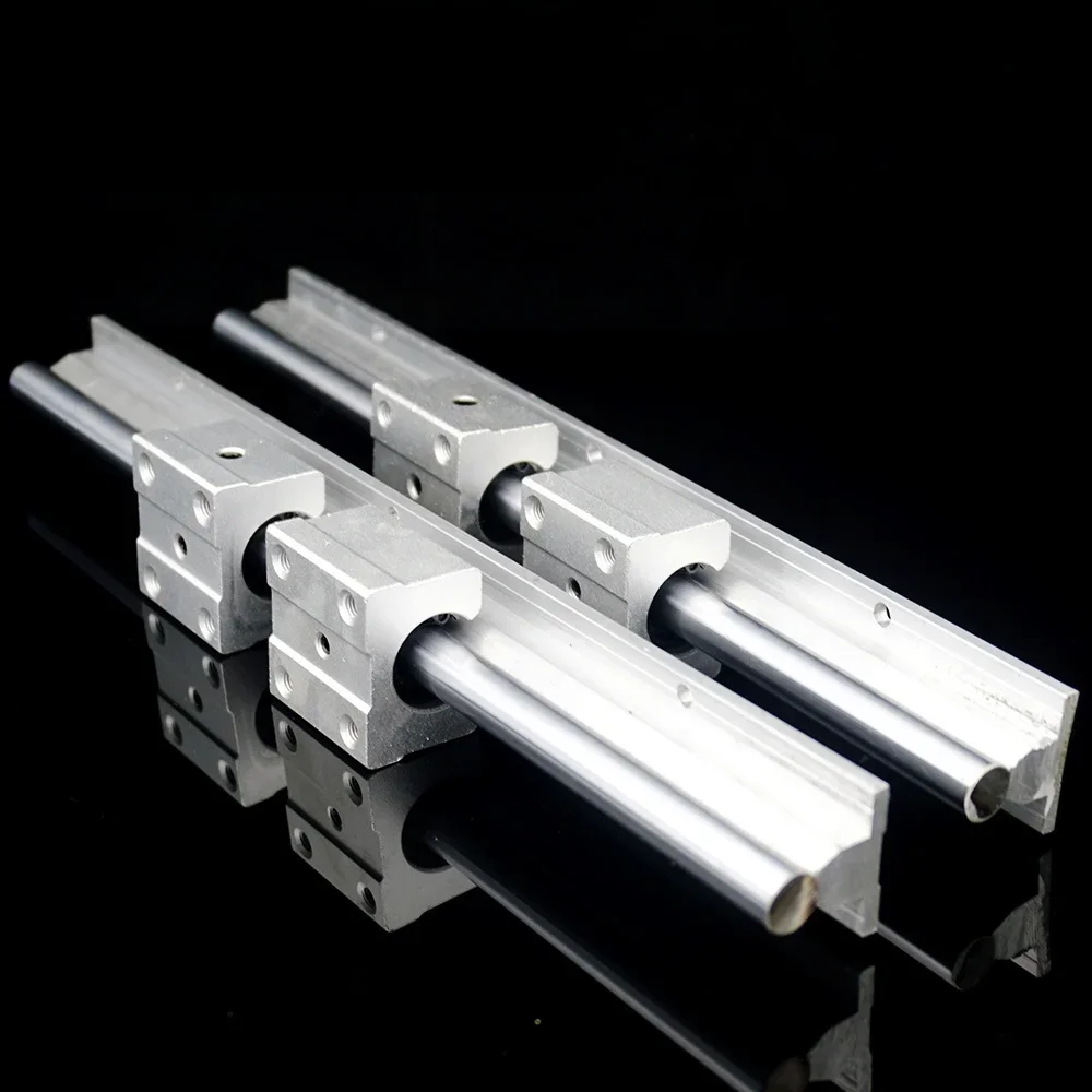 SBR12 linear guide 12mm length 300mm 400mm 500mm 600mm 700mm 800mm 1000mm  linear rail  with SBR12UU linear block for cnc part