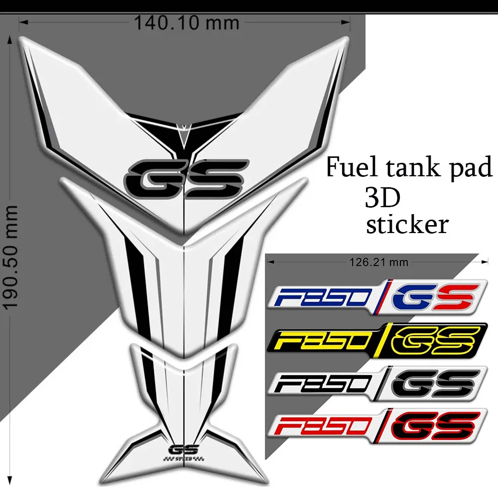 

Stickers Tank Pad Tankpad Protector Gas Knee Luggage Trunk Cases Fairing Fender Panel F850 For BMW F850GS F 850 GS GSA 2019 2020