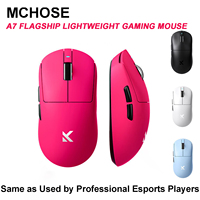 MCHOSE A7 pro Ultra Series Gaming Mouse Bluetooth Wireless Lightweight PAW3950 Custom 8K E-Sports Ergonomic Design Laptop Access