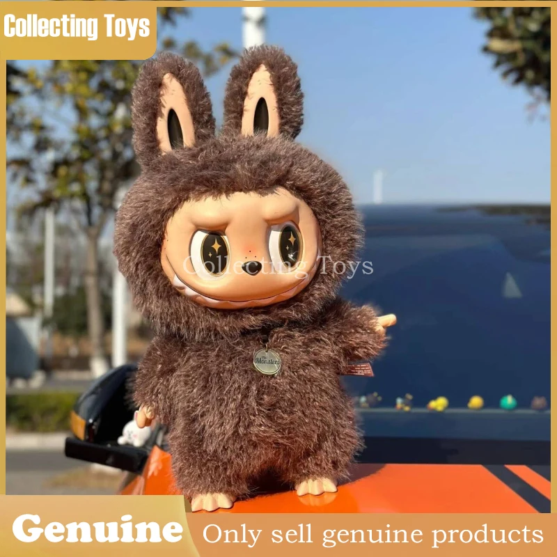

Оригинальные коллекционные модели виниловых плюшевых фигурок Pop Mart Labubu Zimomo 10th I Found You Angel In Clouds Series, большой размер
