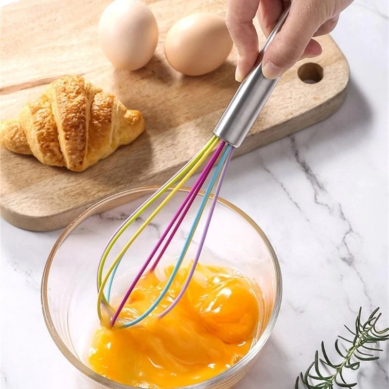 

Stainless Steel Handle Beater Reliable Mixing Tool Baking Supplies Food Preparation Tool for Home and Professional high quality
