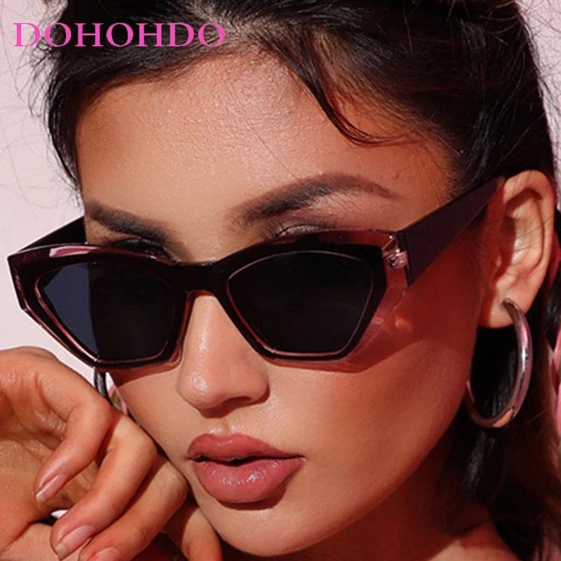 

Fashion Candy Color Sunglasses For Women Men Vintage Cat Eye Sun Glasses Female Driving Shades Summer Traveling Eyewear UV400