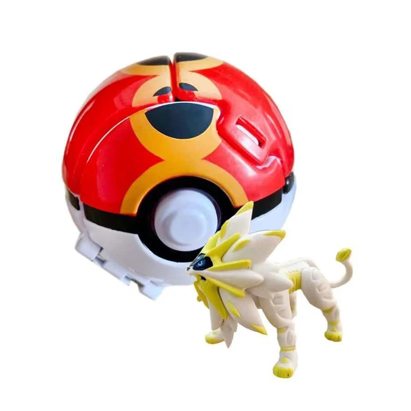 Figurines de Pokémon Pokeball, Pikachu, SLaura, Pocket Monster Variant, Elf Ball, Jouets, Modèle d\'Action, Cadeaux, Nouveau