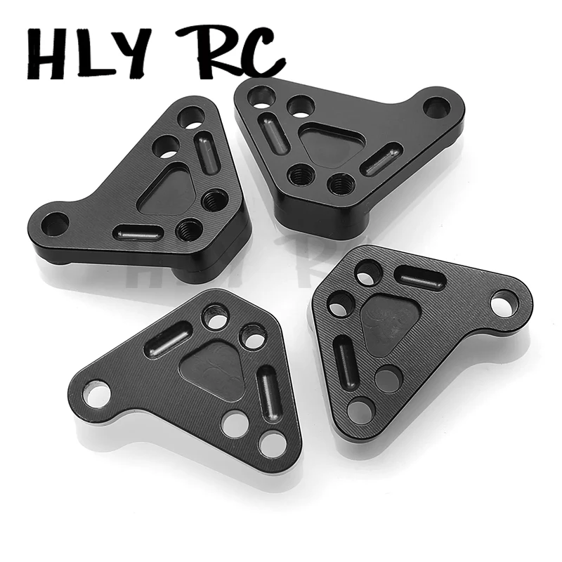 Metal Heighten Front and Rear Shock Absorber Lower Mount Bracket for 1/10 Traxxas MAXX V2 89086-4 WideMaxx Upgrade Parts