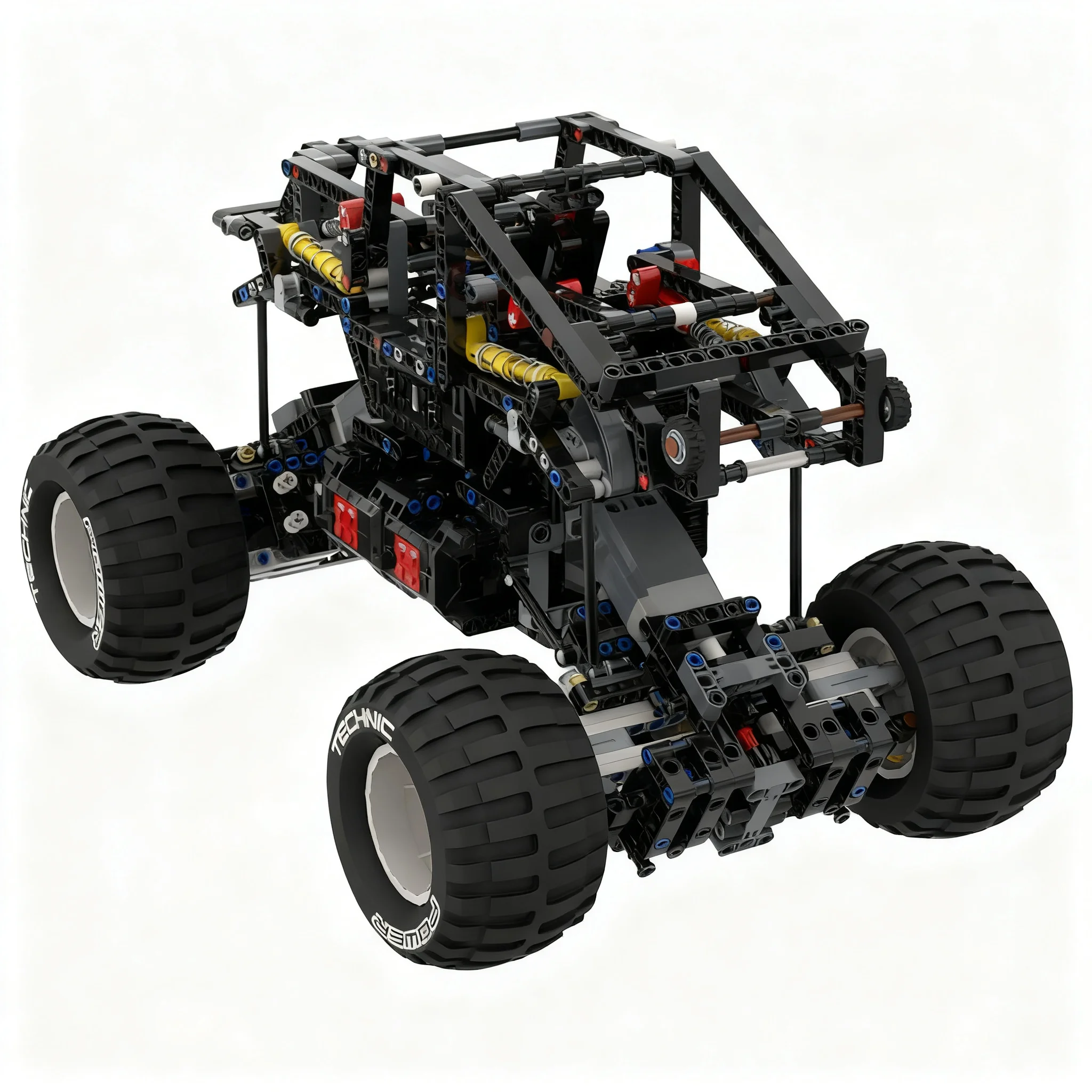 894pcs MOC Technical Monster crawler truck Model Christmas Gift DIY Home Decor And Creative Set Room Decoration