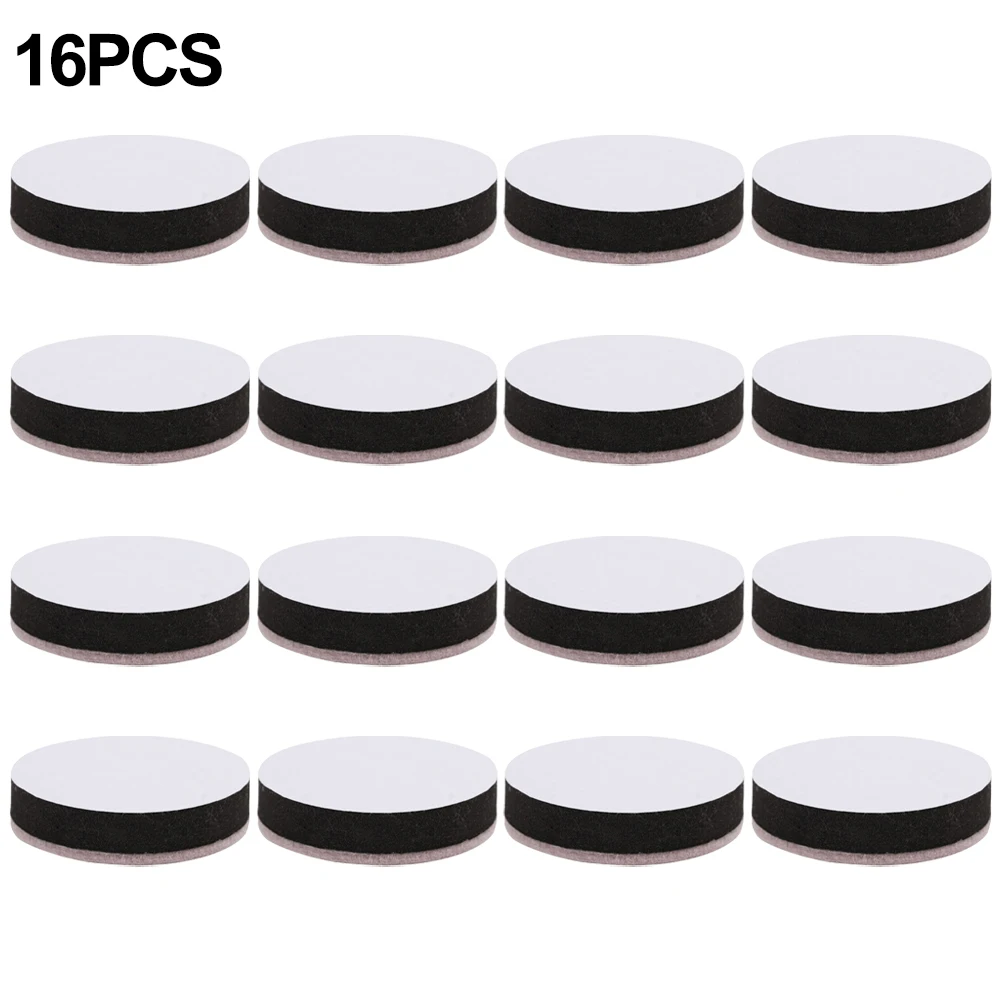 Scratch Felt Furniture Pads 2 Inch Diameter Self Floor Protectors for ideal for Chairs and Tables 16Pc Set  Scratch