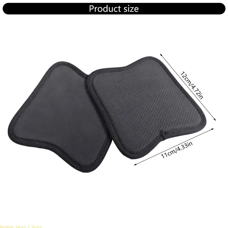 A0KA 2Pcs Weight Lifting Exercises Cushions Nonslip Dumbbell Grips Pad Dumbbell Hand Gasket Fitness Accessories - view 4
