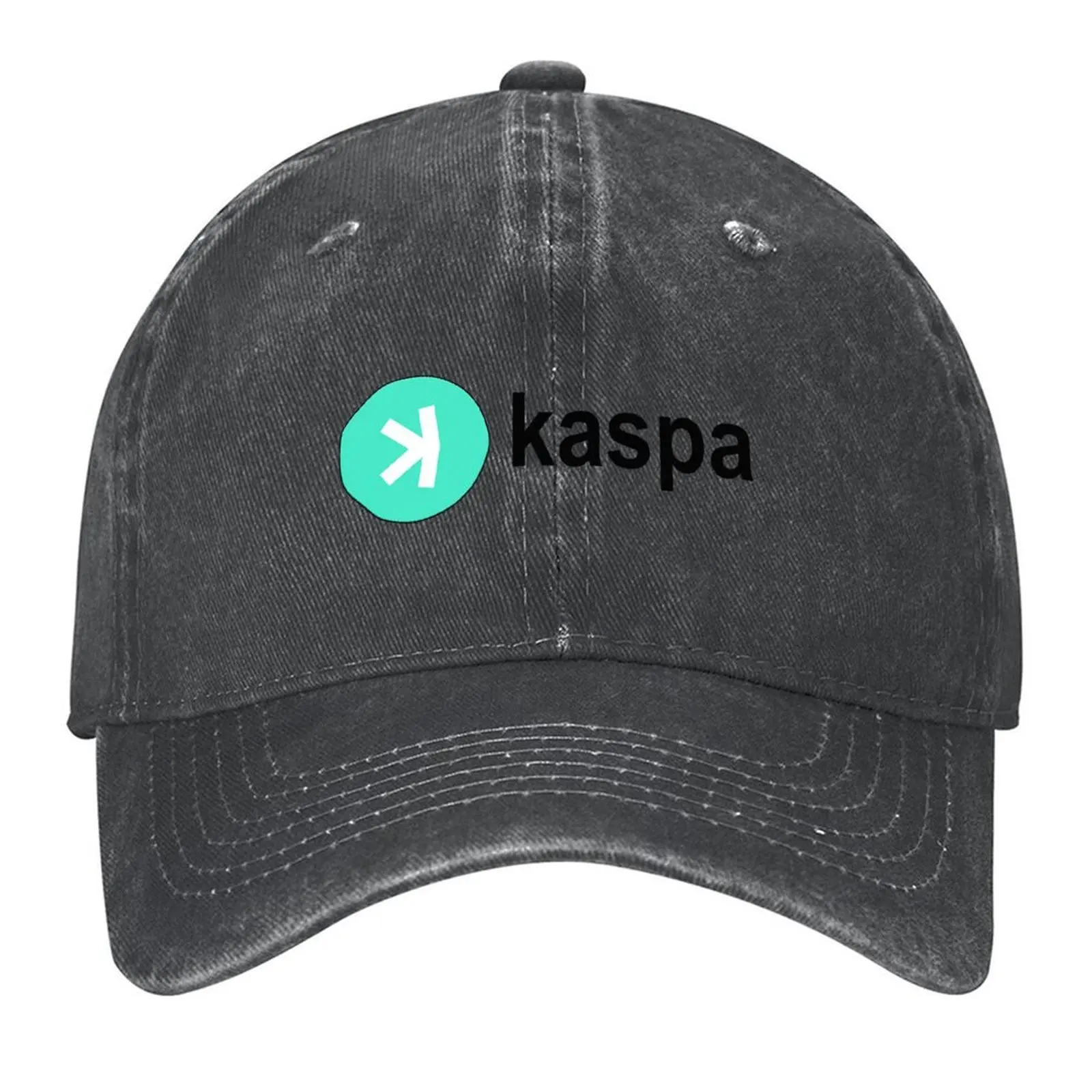 

Kaspa t-shirts crypto coin Baseball Cap Sun Cap Golf Cap Luxury birthday Women's Hats 2025 Men's