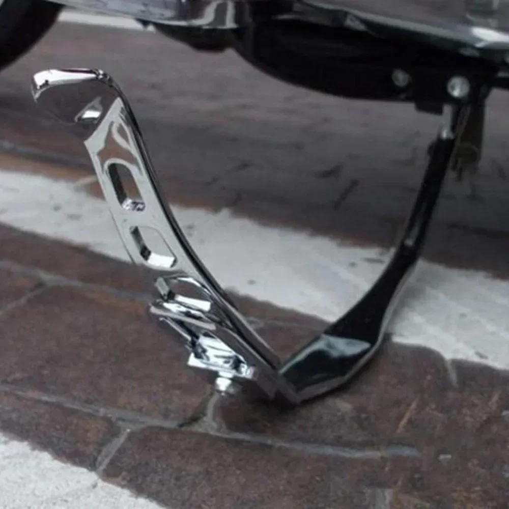 Motorcycle Side Stand Enlarger Plate Foot Extender Kickstand Support For Harley Dyna Street Bob FXDB FatBob FXDF Low Rider 93-17