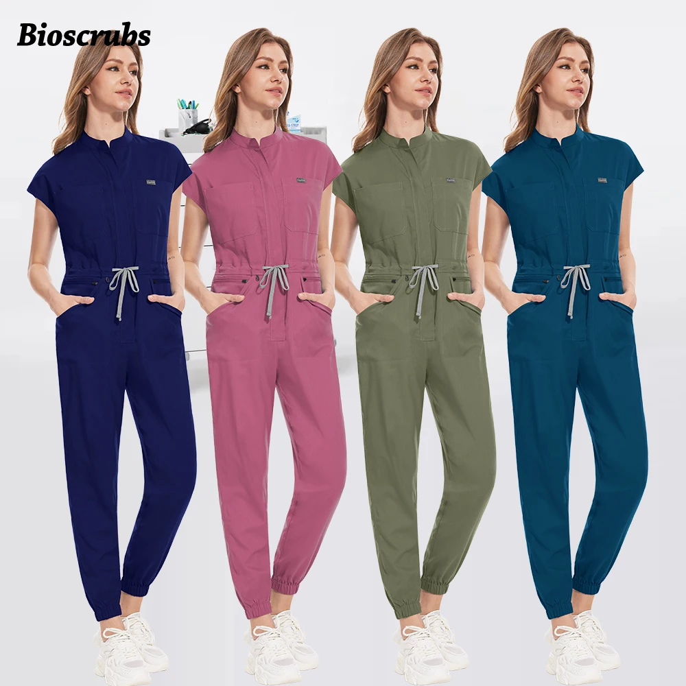 

Doctor Nurse Scrub Uniforms Hospital Surgeon Uniforms Clinic Workwear Medical Nursing Clothes Dental Beauty Salon Work Jumpsuits