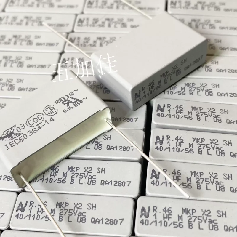 10-100pcs 275V1UF MKP x2 imported original box R46KR410045M1M P27.5 20% film capacitor