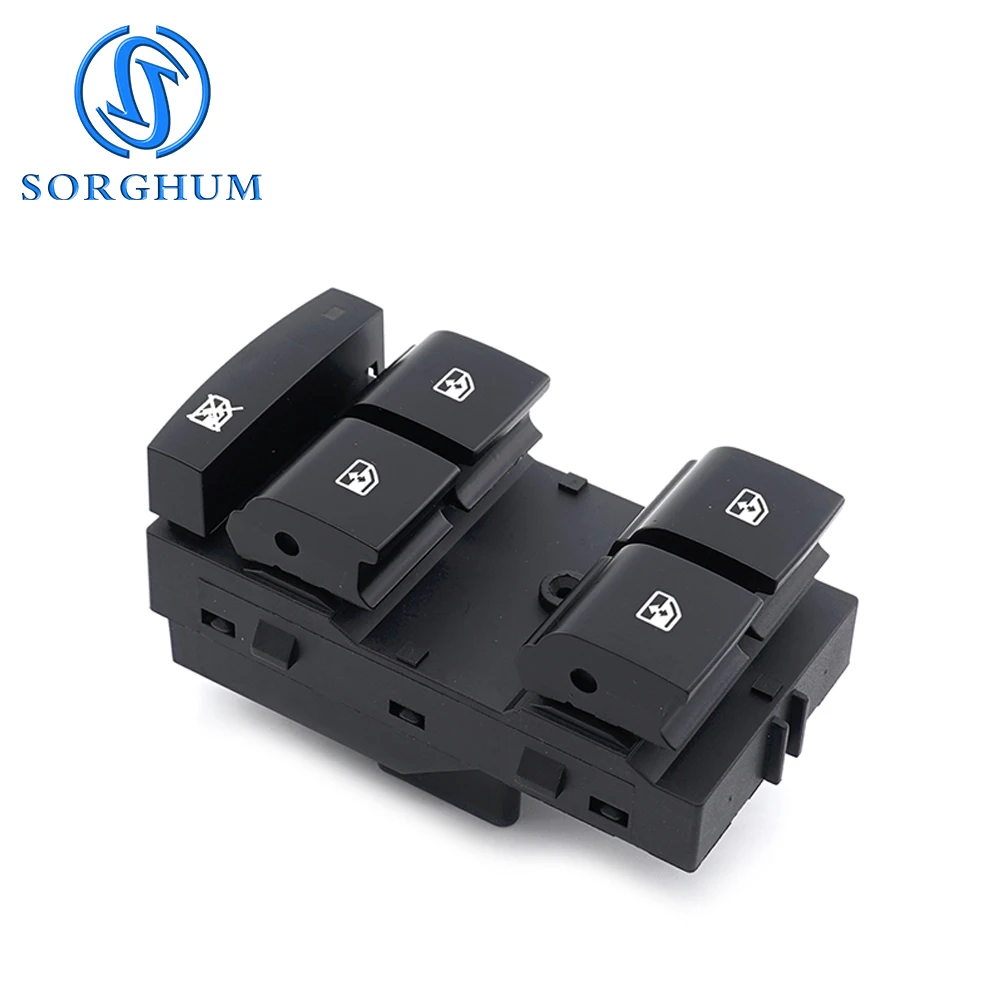 SORGHUM 20917599 For Chevrolet Malibu 2015 2016 Cruze 2011 2012-2016 Front Left Window Switch Control Button 8 Pins