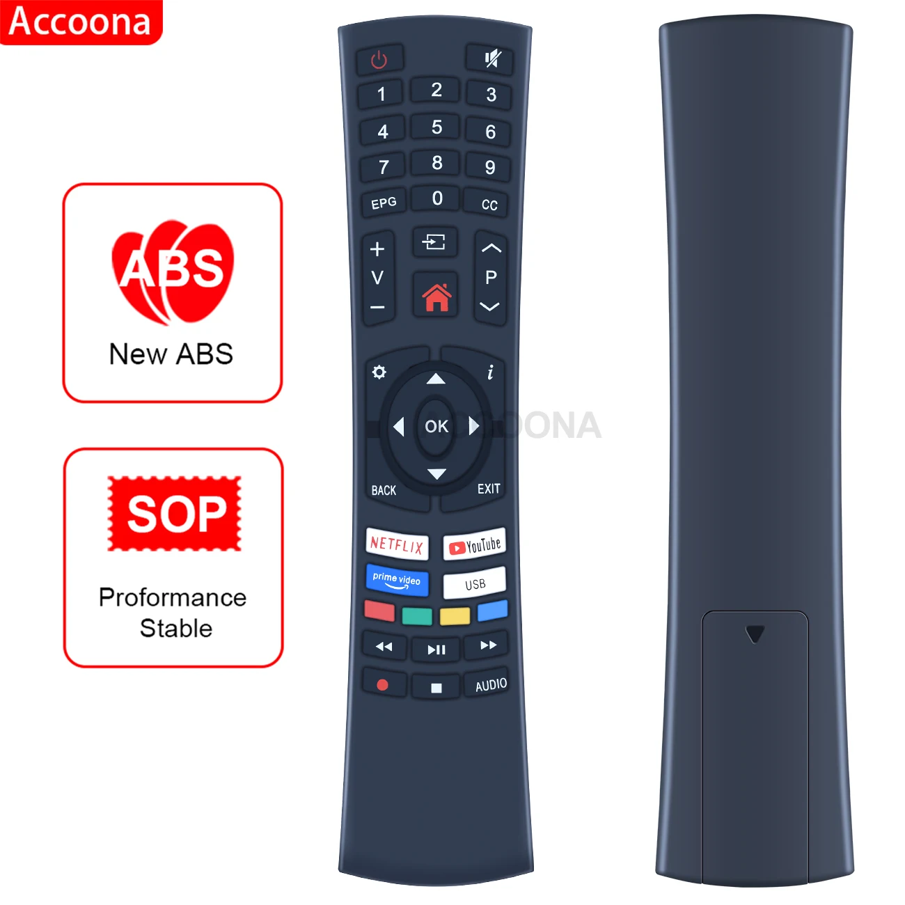 

Remote control for Kogan Caixun Vinchy Exclusiv ER48511 smart led lcd tv