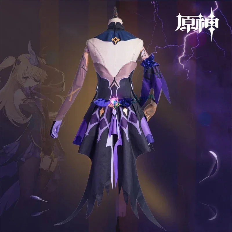 Gioco Genshi Impact Fish Costume Cosplay Parrucche Scarpe Donne Sexy Anime Abiti Abito Carnevale di Halloween Uniforme MN3