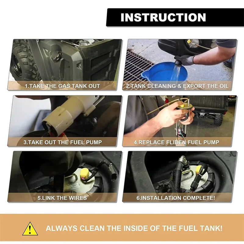 1240239 2521121 1240382 2520864 2520673 Brandstofpomp Montage Voor 2008-2009 Ranger 700 EFI 2012-2013 Ranger 500 4x4 CREW