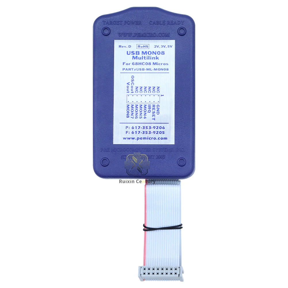 FOR P&E USBMULTILINK08E USB-ML-MON08 In-Circuit Emulator Debugger Programmer for 68HC08 Flash MCUs In-System Programming Genuine