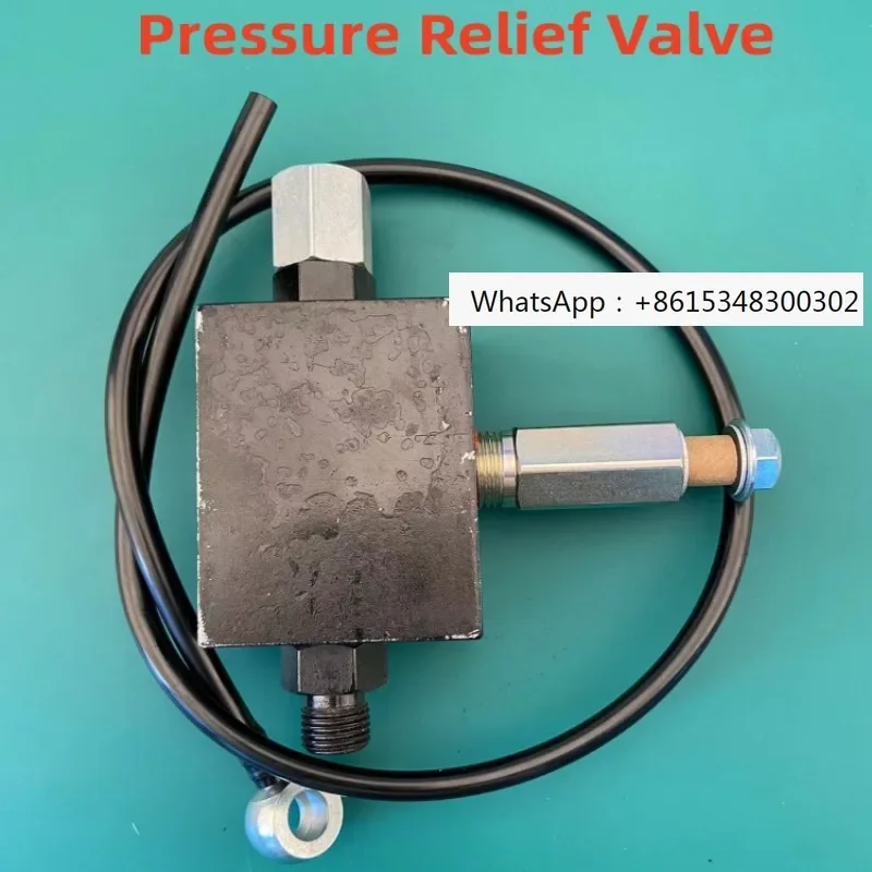 New!Pressure Relief Valve with Sensor for 250Mpa Common Rail Pump Plunger Pressure Test Tool Kits Pressure Limiting Valve