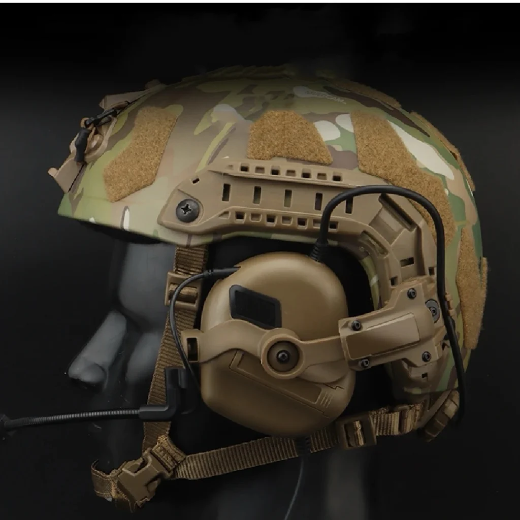 Adaptador de audífonos para casco táctico ARC Track M-LOK OPS giratorio - imagen 5