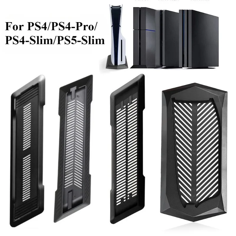 

Vertical Stand For PS4 Host Base For PS4 Pro Console For PS4 Slim Console Dock Cradle Mount Bracket Holder For PS5 Slim Console