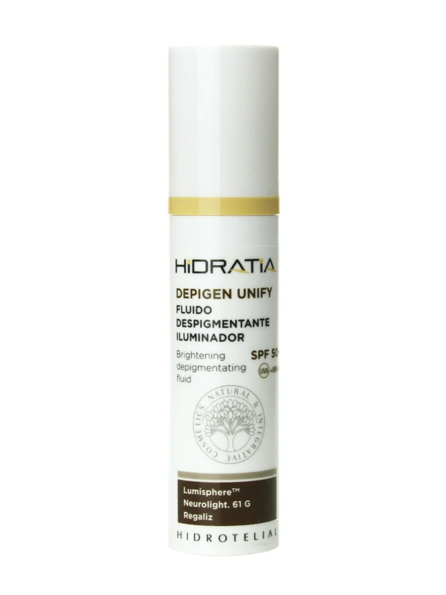 Hydrocelial depigen unify supple depigmenter illuminating spf 50 + 50 ml-lightens and attenuates spots and moisturizes the skin. Spf 50 +